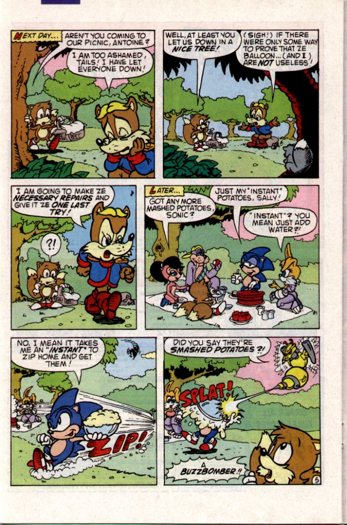 Sonic - Archie Adventure Series May 1994 Page 19